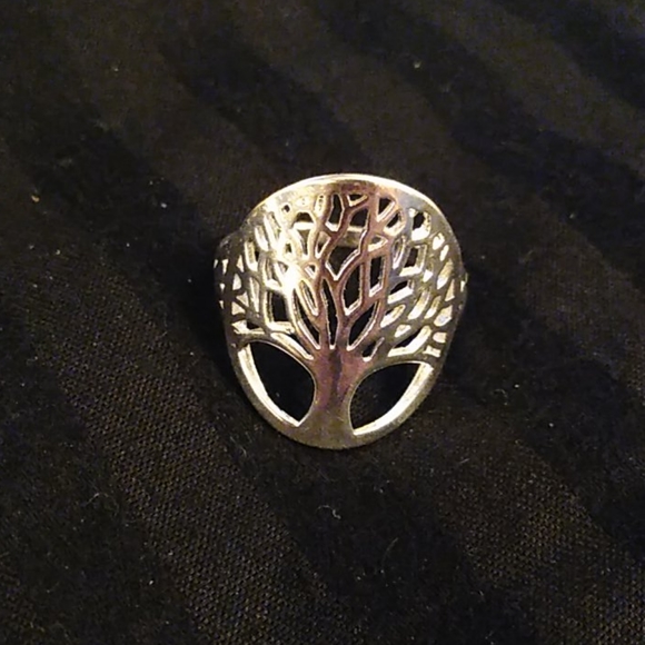 NWOT Sterling Silver Tree of Life Ring - Picture 3 of 6
